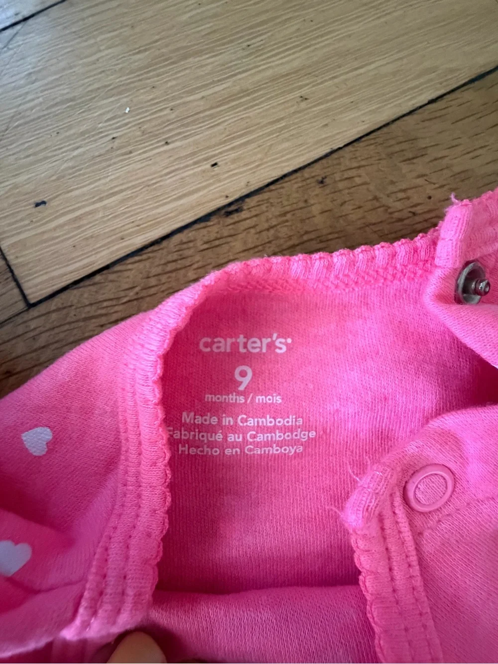 Baby gap and carters onesies